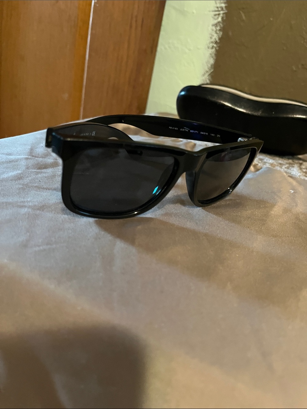 Ray-Ban Black Sunglasses with Dark Lenses
